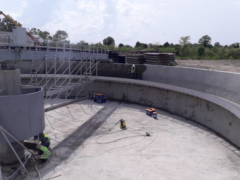 პენეტრონის გამოყენება სასმელი წყლის რეზერვუარში