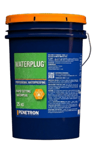 Waterplug - წყლის გაჟონვის სწრაფი შეჩერება (2-3 წუთი)